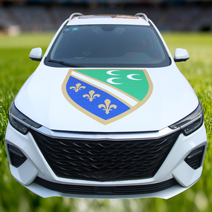 Funda para Capó de Coche Personalizada con Bandera de <span class=keywords><strong>Bosnia</strong></span>, 115*160cm, Tejida en Poliéster, Duradera, Ecológica y Portátil - Product Image 2