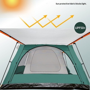 <span class=keywords><strong>Toldo</strong></span> de Camping Grande para Exteriores, Transpirable, con Protección Solar, Impermeable, de Doble Capa, Dos Habitaciones, 8-12 Personas, 3-5 Personas, Dos en Uno - Product Image 3