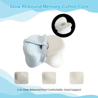 Coussin de jambe matelassé personnalisé en mousse à mémoire de forme avec couche d'air rafraîchissante pour soulager les douleurs aux cuisses, amovible, lavable, soutien thérapeutique