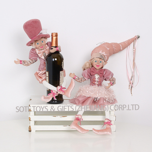 Hot Pick Elfe De Noël Noir Or <span class=keywords><strong>Elfes</strong></span> Mélanger Garçon Et Filles Festival De Noël Poupée Ornement Suspendu pour La Maison Décor De Table En Plein Air - Product Image 4