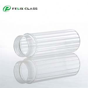 Abat-jour en verre borosilicate 3.3 transparent, fait main, industriel, OEM, écologique, personnalisé, avec filetage G9 E27, pour intérieur - Product Image 4