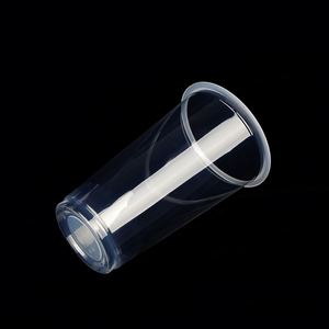 Gobelets en plastique PP thermoformés en U de 90 mm ou 95 mm avec couvercles dôme, pour boissons froides et chaudes, 250, 360, 500, 700 ml, personnalisables OEM/ODM, à prix abordable - Product Image 4