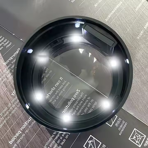 K9 Optik 30mm Lens Çaplı 5X Cep Büyüteci, 6 LED Işıklı Silindir Takı Büyüteci, Tamir ve Tanımlama İçin - Product Image 4