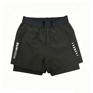 Pantalones Cortos Deportivos Ligeros con Abertura Lateral para Hombre, de Alto Rendimiento, Secado Rápido, Transpirables, para Gimnasio, Maratón, Entrenamiento de Velocidad - Product Image 1