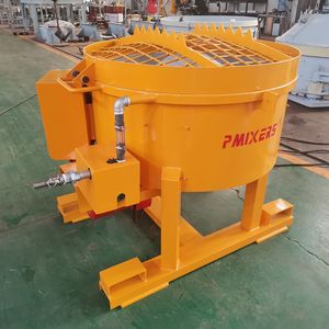 500kg Mới Hướng dẫn sử dụng dỡ vữa trộn thiết bị di động bê tông xi măng vữa trộn máy khô vữa Pan Mixer với bơm - Product Image 2