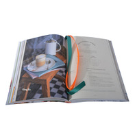 King Fu kustom sampul keras mengikat tahan lama sampul keras memasak buku layanan ukuran kustom buku cetak Menu cetak