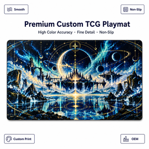 Hersteller von individuellen TCG-Spielmatten, OEM-ODM-Programm für Kartenmarken, individuelle Zonen, Logo und Einzelhandelsverpackung - Product Image 1