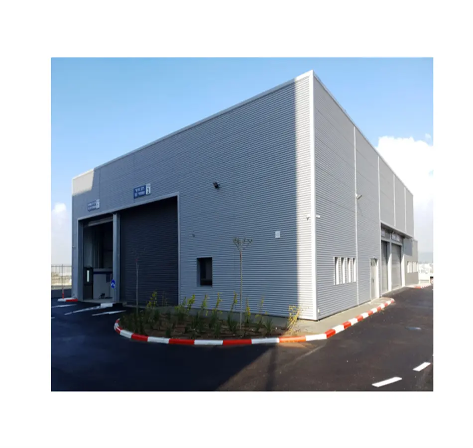 Steel Warehouse Structure Aluminum And Glass Structures For Car Wash Steel Frame Warehouse