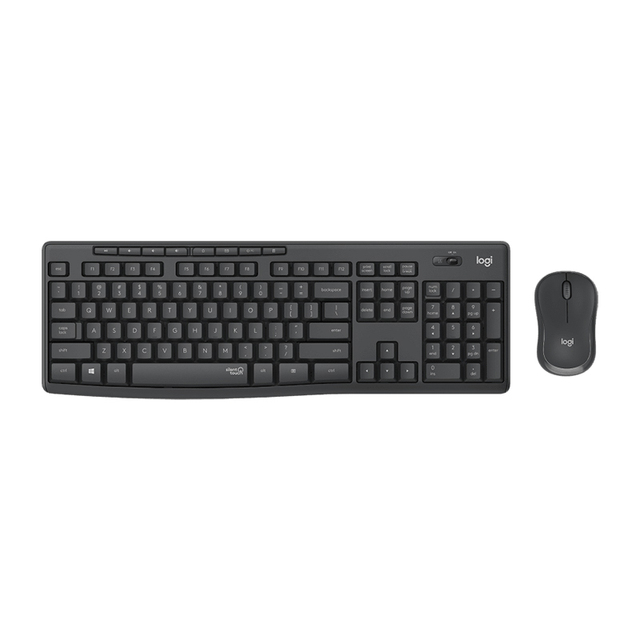 Logitech MK295 Wholesale Silent Wireless Keyboard Mouse Combo 2.4GHz Wireless Office Keyboard Mouse Set