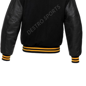 Respirant grande taille collège Baseball Varsity veste hommes qualité supérieure laine corps printemps avant personnalisable - Product Image 5