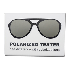 Großhandel umwelt freundliche polarisierte Sonnenbrillen <span class=keywords><strong>Tester</strong></span> Brillen Zubehör mit Test karte - Product Image 3