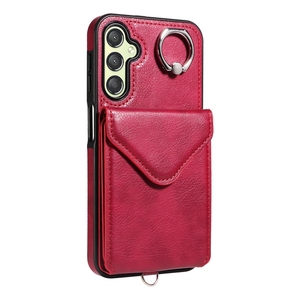 Funda de cuero cruzado con ranuras para tarjetas para Samsung Galaxy A24/A25/A15/A34/A54/A14 5G, funda trasera tipo billetera para <span class=keywords><strong>iPhone</strong></span> 15 - Product Image 2