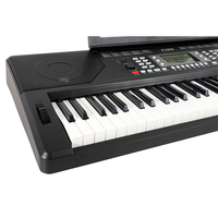 K186 New Quality Aierke 61 Key Multifunctional Lcd Teaching Electronic Organ Keyboard Musical Instruments