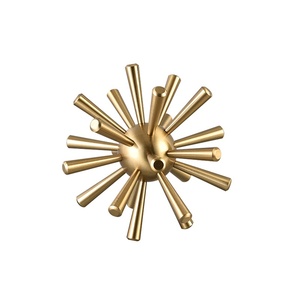 Ornement moderne créatif en résine d'oursin étoile épine en métal déco pour <span class=keywords><strong>maison</strong></span> salon modèle <span class=keywords><strong>maison</strong></span> hôtel sculpture enduite - Product Image 3
