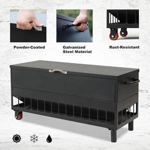 JH-Mech Mangeoire automatique à grande capacité de 120 lb pour poulets, canards et oies - Product Image 4