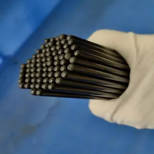 Les tiges en fibre de carbone pultrudées en fibre de carbone à haute rigidité renforcent le poteau de bâton