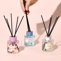 Verre décoratif de luxe RU Air 50ml parfum de longue durée de 1.7oz pour diffuseur de roseaux ensemble d'huile comprenant des boîtes d'emballage