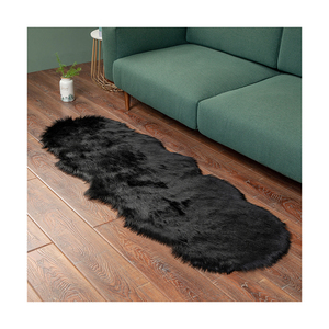 Tapis antidérapant en fausse peau de mouton de bonne qualité - Product Image 2