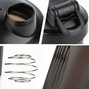 Bouteille shaker de protéines personnalisée avec logo, sans BPA, pour le sport, la remise en forme, les entraînements, les shakes protéinés, les shakers de gym - Product Image 6