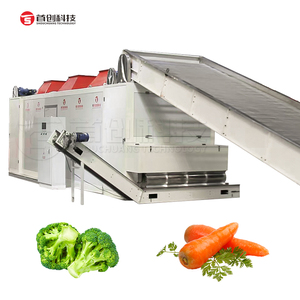 20 tấn liên tục vành đai deheydrator cho rau cải xanh cà rốt khoai lang ZUCCHINI sấy dây chuyền sản xuất - Product Image 1