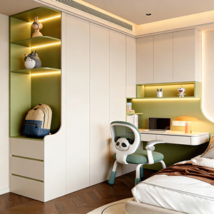 Armoire sur mesure de haute qualité et écologique pour chambre d'enfant, <span class=keywords><strong>design</strong></span> de dressing pour enfants - Product Image 6