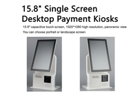 Kiosque de paiement pour boutique, système Windows, écran tactile FHD 15,8 pouces, kiosque en libre-service pour supermarché, imprimante de reçus, terminal de point de vente