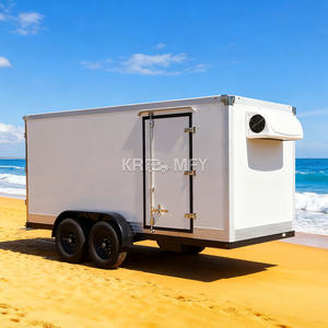 Chambre froide mobile 2025, directement de l'usine, durable, remorque frigorifique pour la vente d'épicerie et la location d'événements - Product Image 2
