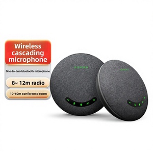 Système de Conférence par Vidéoconférence avec Microphone Omnidirectionnel <span class=keywords><strong>COMI</strong></span>, Microphones en Cascade 1 à 5, Système de Conférence à Capteur Unique de 6 Mètres - Product Image 1