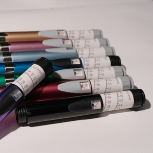 <b>Refillable</b> 3ml Multicolor Metal Beauty Injection <b>Pen</b> with Compact Ergonomic Design for Personal Care and Cosmetic Use - Product Image 4