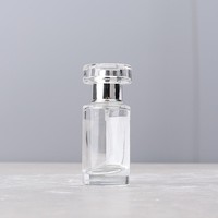 Flacon de parfum vide haut de gamme 20ml 30ml en verre, nouveau design, pulvérisateur à pompe, forme ronde givrée, bouchon à vis, 100 pièces MOQ, emballage diffuseur