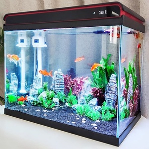 사각형 소형 아크릴 친환경 플라스틱 어항 (필터, LED 조명, 해파리 수조, 디지털 화면, 맞춤 제작 가능) - Product Image 4