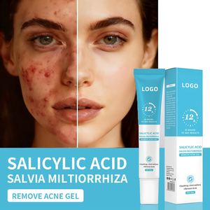 Crema Notte Anti-<span class=keywords><strong>Acne</strong></span> OEM che Attenua le Macchie dell'<span class=keywords><strong>Acne</strong></span>, Rimuove l'<span class=keywords><strong>Acne</strong></span>, Chiude e Restringe i Pori, Arricchita con <span class=keywords><strong>Acido</strong></span> <span class=keywords><strong>Salicilico</strong></span> ed Essenza Vegetale, per Tutti i Tipi di Pelle - Product Image 1