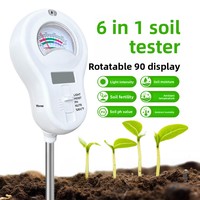 Testeur de sol multifonctionnel six-en-un transfrontalier, humidimètre, testeur de fertilité, pH-mètre à trois sondes ST09 Chine