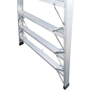 Échelle moderne à 10 marches <span class=keywords><strong>en</strong></span> aluminium pour fruits, 286 cm de <span class=keywords><strong>hauteur</strong></span>, populaire pour les agriculteurs, pour la cueillette des arbres de réparation des fruits, design chilien populaire - Product Image 4