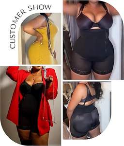 Colombiana Faja Side Zipper Girdle Pantalon avec Bandoulière Détachable Hourglass Snatching Body Belly Shapewear pour Femmes - Product Image 5