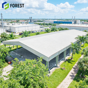 Almacén Metálico Prefabricado Reciclable de Calidad Superior para Maquinaria Pesada, Estación de Almacenamiento de Gran Capacidad y Gran Vano Abierto - Product Image 1