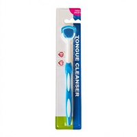Nettoyeur de langue en silicone souple, grattoir de haute qualité avec revêtement plastique coloré, brosse de nettoyage