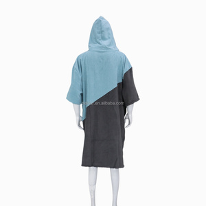 Custom Microfiber Terry Hooded Beach Poncho <strong>Towel</strong> <strong>Robe</strong> Surf Poncho <strong>Changing</strong> <strong>Towel</strong> for Adult - Product Image 6