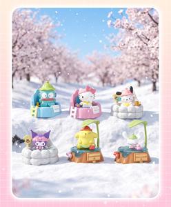 Caja de 16 Figuras Sorpresa LIOHTOY de la Serie Sanrio Hot Spring Story, Caja Misteriosa de Juguetes de PVC para Niños, Regalos de Cumpleaños - Product Image 2