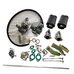 คาร์บูเรเตอร์ FAJS NO CZ5-<span class=keywords><strong>2</strong></span>-34-8A แบบคู่ 34ICT สำหรับรถยนต์ VW รุ่น TYPE 1 ชุดคาร์บูเรเตอร์ FAJS 34ICT แบบ Single Port Manifold TOP ROD LINKAGE - Product Image 1