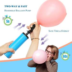 Mini pompe à <span class=keywords><strong>ballon</strong></span> manuelle à double <span class=keywords><strong>action</strong></span> portable pour ballons <span class=keywords><strong>de</strong></span> Noël Halloween Gonfleur manuel pour ballons - Product Image 4