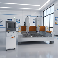 Routeur CNC JK 5,5 kW 380 V pour gravure sur pierre avec axe rotatif pour marbre et granit, durable, fabriqué au Shandong