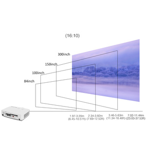 BYINTEK C400K Ánh Sáng Cao DLP Real 7000ANSI Lumens 3LCD 1920X1200P Máy Chiếu Laser 360 Độ Planetarium Dome - Product Image 6