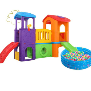 Tobogán de plástico para interiores/exteriores para niños, Castillo para el hogar, centro comercial, instalaciones de jardín de infantes para bebés, juguetes grandes para parques de atracciones - Product Image 5