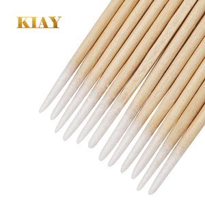 Semi Permanente di Trucco Piccolo Tamponi di Cotone Del Tatuaggio Forniture di Trucco Usa E Getta di Utilizzare il Legno A Segnale Testa Tamponi di Cotone - Product Image 6