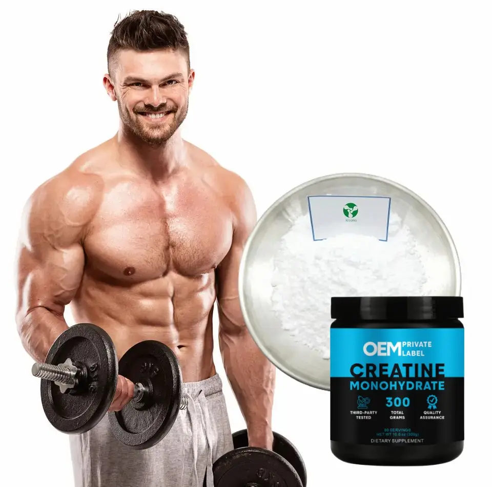 Pasokan Pabrik ISO Bubuk Creatine/Creatine/Creatine Monohydrate 200/80 Mesh Kualitas Tinggi