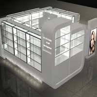 Idées de design de kiosque populaire pour parfums d'ongles en centre commercial