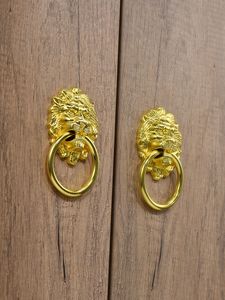 Contemporary Lion Head Zinc Alloy Furniture Handles for Bedroom Bathroom Kitchen Cabinet Dresser Pulls-Durable Easy Installation - Product Image 6