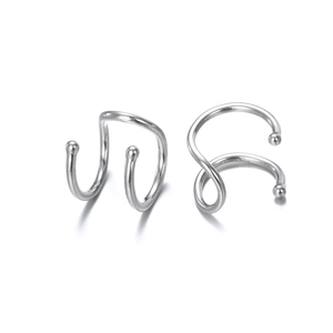 316L de acero inoxidable pendiente Clip de oreja Stud de oído - Product Image 3