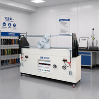 Testeur de torsion 2D horizontal à 6 stations pour câbles, servo-moteur 180 °   Équipement de test d'endurance pour câbles de robots HMI